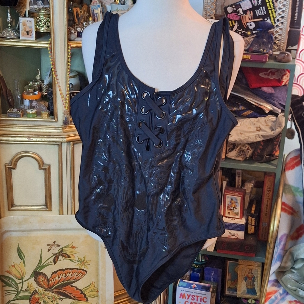 Killstar Black One Piece Swimsuit